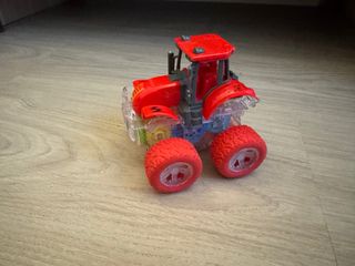 Tractor musical con luces