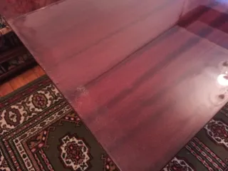 Mesa de salón de madera plegable