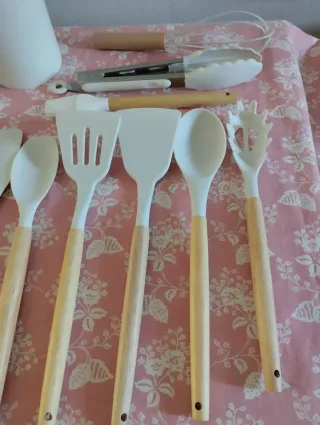 Set Utensili Cucina Silicone 12 Pezzi