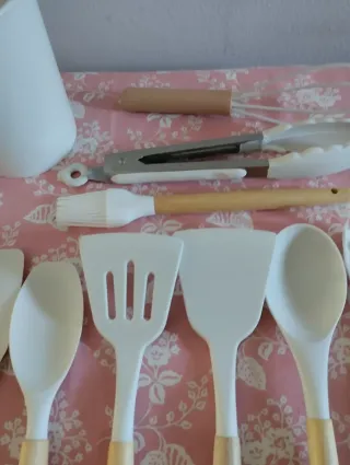 Set Utensili Cucina Silicone 12 Pezzi