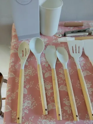 Set Utensili Cucina Silicone 12 Pezzi