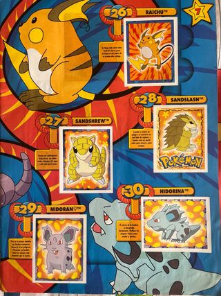 Álbum Cromos Pokémon Completo 1999 Merlin