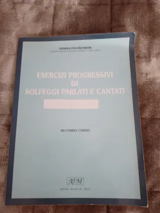 Libro Solfeggio - Esercizi Progressivi - Secondo C