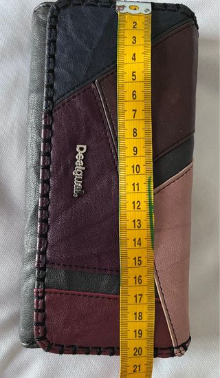 Monedero Desigual grande patchwork