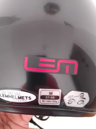 Casco Modular Lem Negro