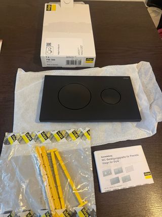 Pulsador Visign for Style 20 negro