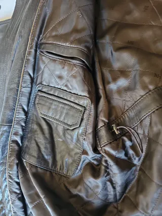 Chaquetón de cuero Pedro del Hierro