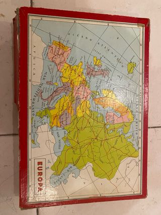 Mapa geográfico educativo antiguo continentes