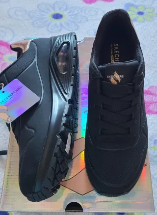 Zapatillas Skechers Negras Talla 36.5