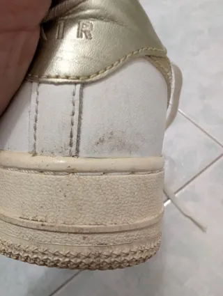 Nike Air Force 1 Bianche Oro