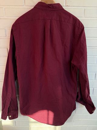 Camisa manga larga burdeos RALPH LAUREN talla L