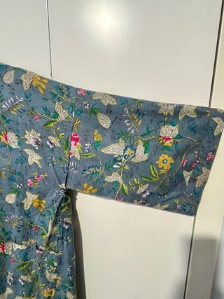 Bata kimono floral talla única