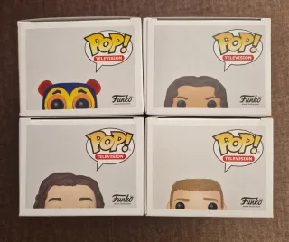 Pack 4 Funko Pop The Umbrella Academy, nuevos.