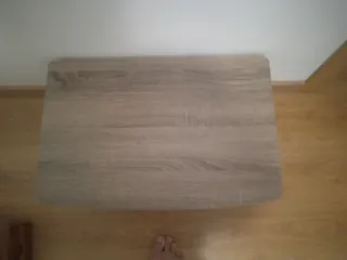 Mesita TV o Salón Madera y Negro