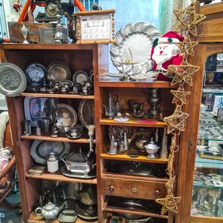 Cesto Decorativo Metal Vazado Cromado