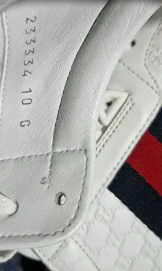 Zapatilla Deportiva Gucci Ace Shima SL 73 Blanca.