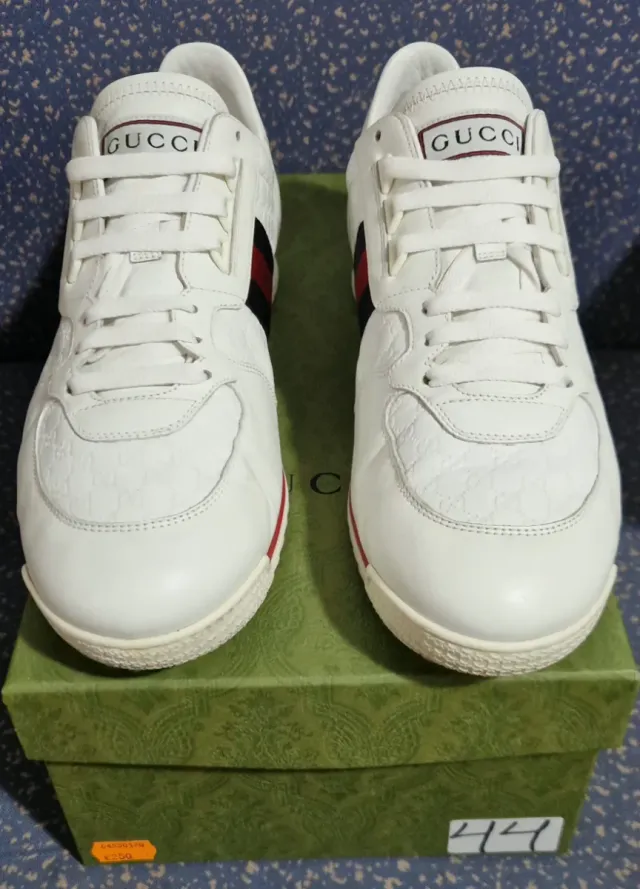 Sneakers Sportive Gucci Ace Shima SL 73 Bianca