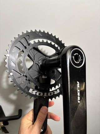 Bielas Rotor Aldhu Carbon Eje 30mm Ovaladas