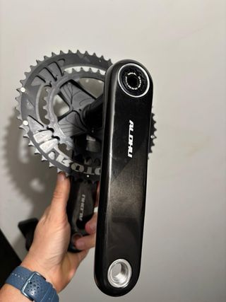 Bielas Rotor Aldhu Carbon Eje 30mm Ovaladas