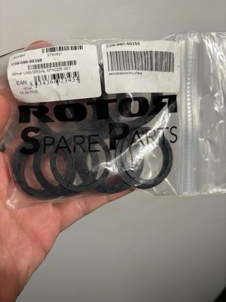 Bielas Rotor Aldhu Carbon Eje 30mm Ovaladas