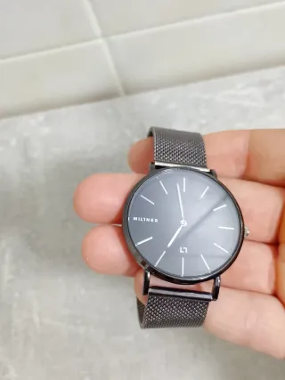 Orologio MILNER donna nero/argento