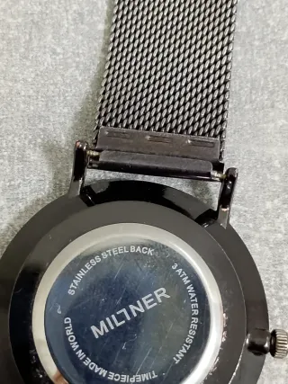 Orologio MILNER donna nero/argento