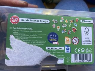 Playtive Set Imanes Granja 95 uds