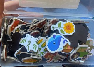 Playtive Set Imanes Granja 95 uds