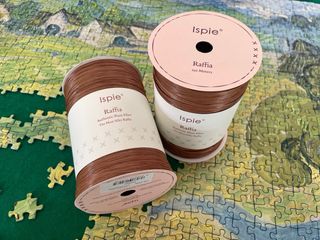 2 rotoli rafia ISPIE. Colore Timber