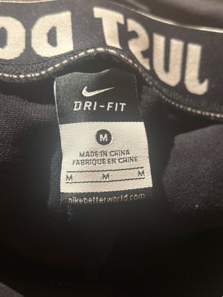 Pantaloncini sportivi Nike neri