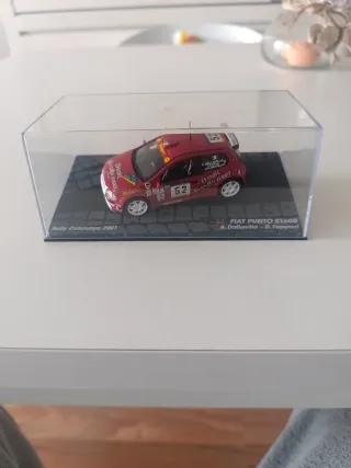 Maqueta Fiat Punto S1600 Rally 1/43 Marca Altaya