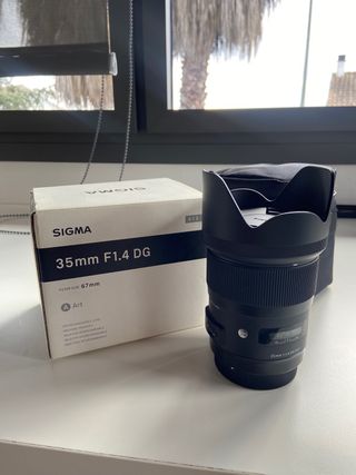 Objetivo Sigma Art 35mm 1.4 Canon EF