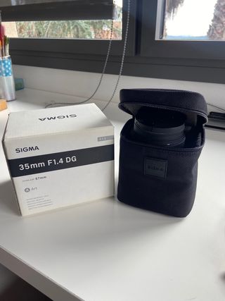 Objetivo Sigma Art 35mm 1.4 Canon EF