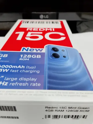 Xiaomi Redmi 15C 128GB Verde Nuevo