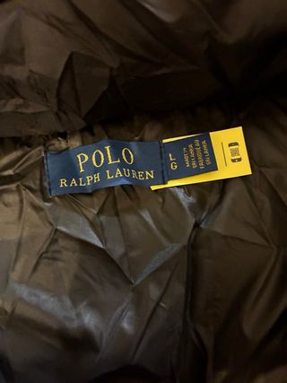 Abrigo Ralph Lauren Negro