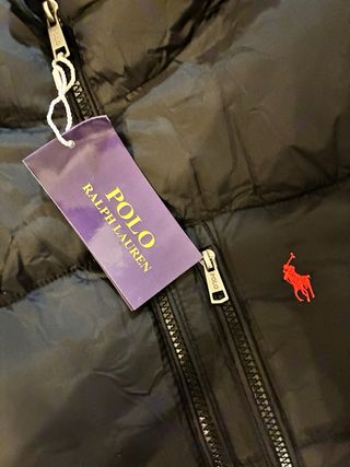 Abrigo Ralph Lauren Negro