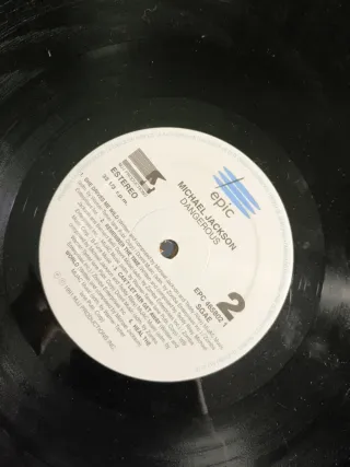 Vinilo Michael Jackson - Dangerous