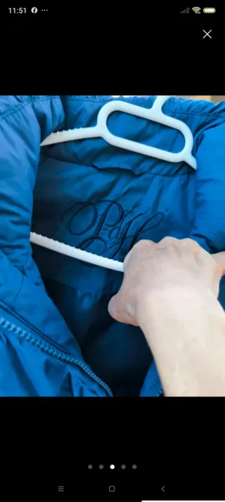 Chaleco Pedro del Hierro Azul Nuevo