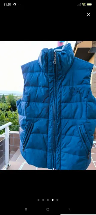 Chaleco Pedro del Hierro Azul Nuevo