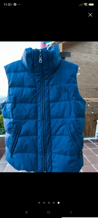 Chaleco Pedro del Hierro Azul Nuevo