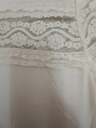 Completo maglia panna HM e pantalone righe