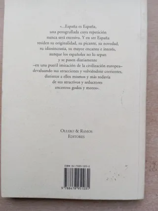 Comidas, vinos y albergues de España. Richard Ford