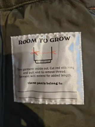 Pantalón de esquí Burton para niño naranja