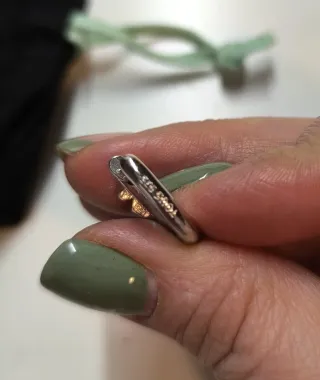 Pendientes Tous Oso Negro y Plata