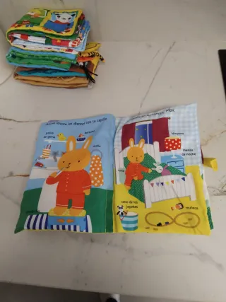 Libros de tela para bebe