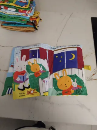 Libros de tela para bebe
