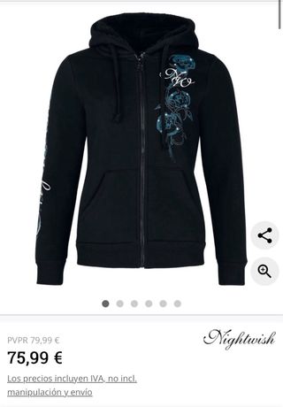 Sudadera Nightwish (mujer - talla XL)