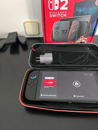Nintendo Switch 2 Negra y Roja