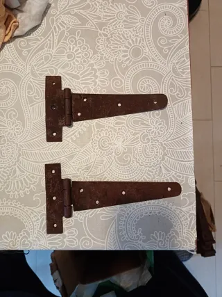 2 Bisagras T Antiguas