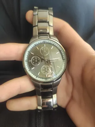 Reloj Viceroy Vintage Negro y Plateado